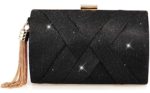 Petite pochette à franges pour femme : le sac de soirée qui libère vos mains