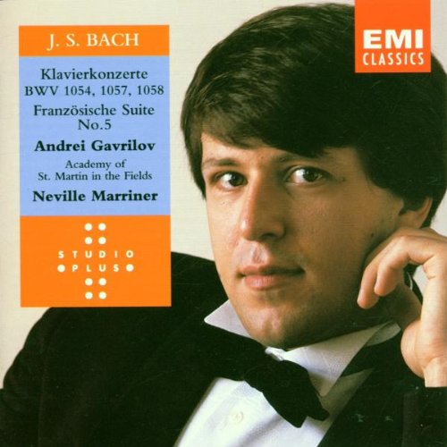 Keyboard Concertos 3, 6, 7 & 5 [Audio CD] Bach; Gavrilov; Marriner and Asmf