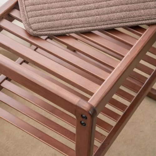 Petit appartement banc à chaussures compact pour optimiser l'entrée