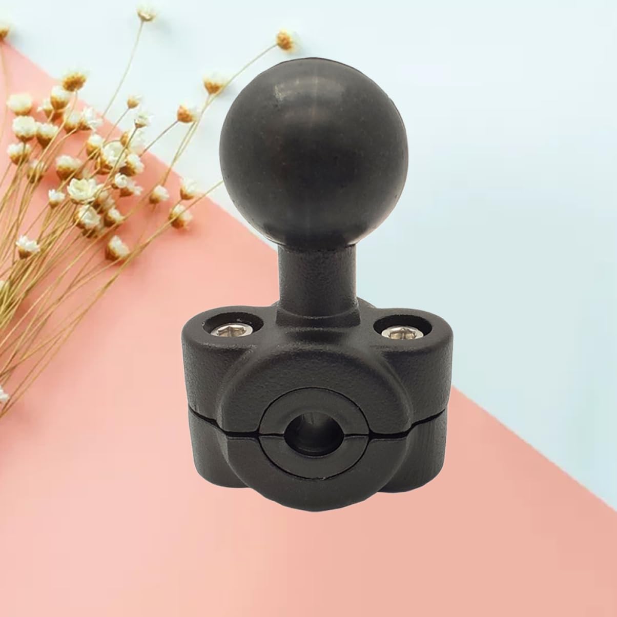 YARNOW 3 Pièces Support De Téléphone pour Rétroviseur Support Multifonctionnel De Rétroviseur De Montage GPS Gingembre Tête Sphérique Scooter