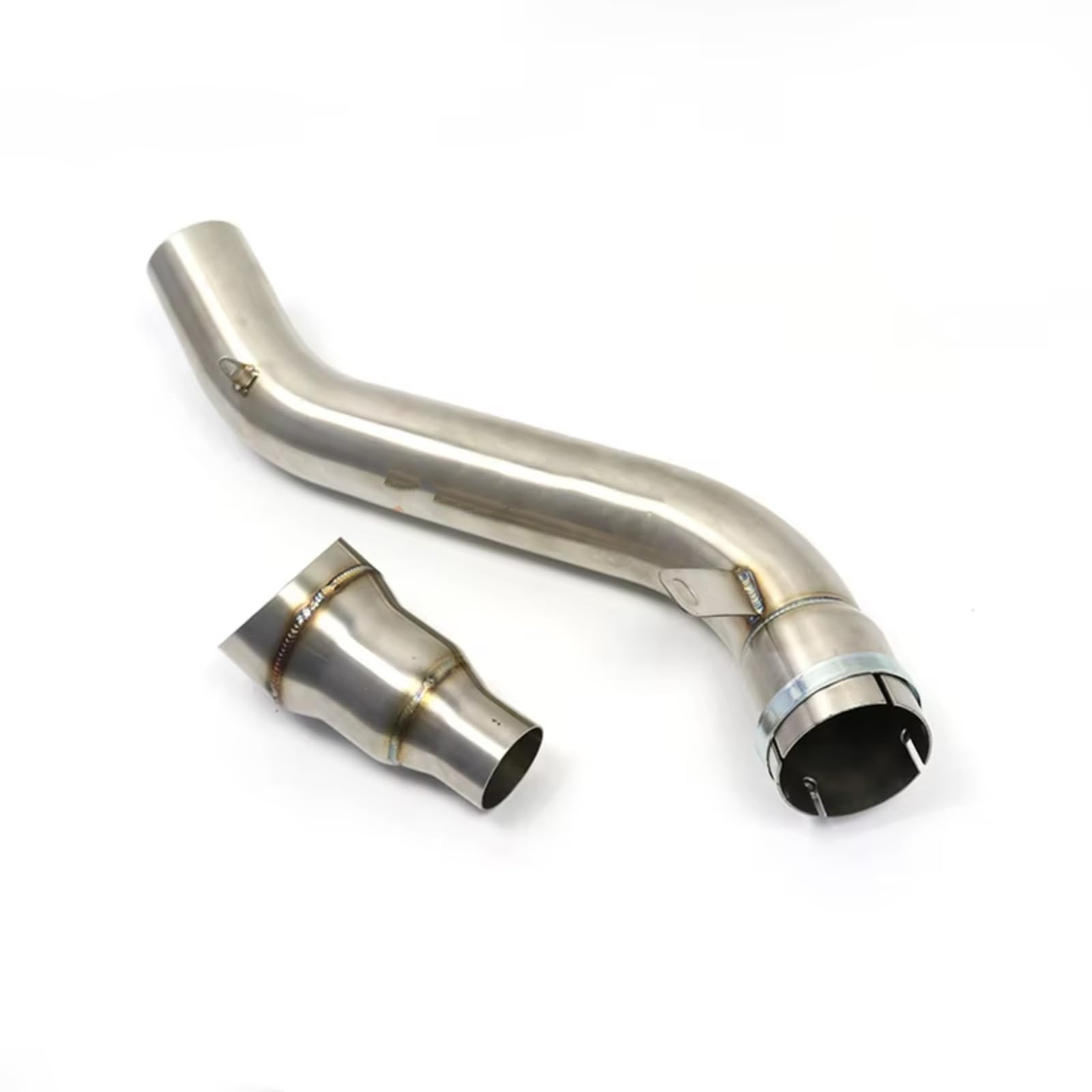Motorrad Slip-On Auspuff Für CB650F Für CBR650F 2014-2018 Für CB650R Für CBR650 2019-2022 Motorradauspuff Modifiziertes 60 mm Interface Mittelverbindungsrohr Slip On