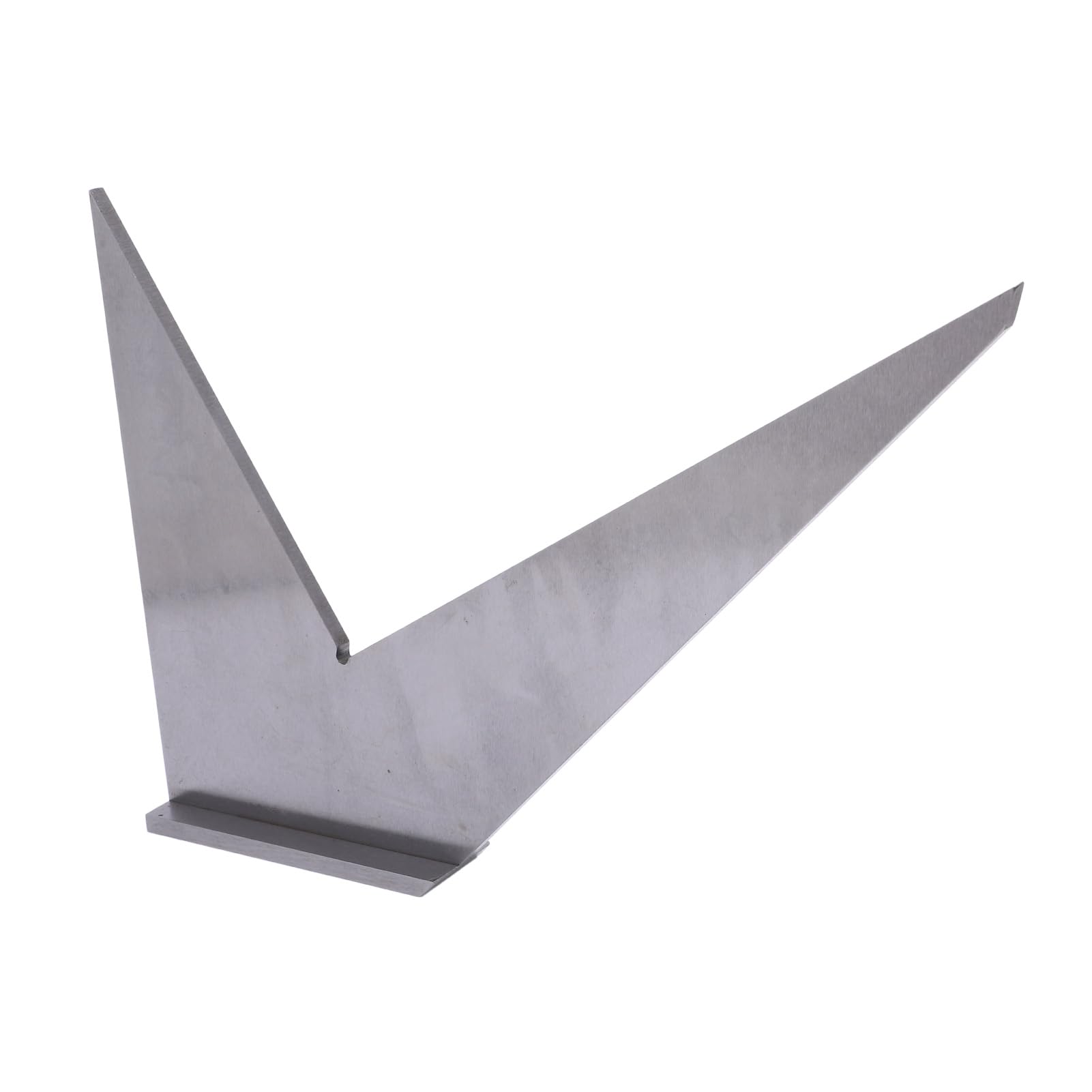 Headerbs Squadra da Carpentiere in Acciaio Al Carbonio con Base, Righello