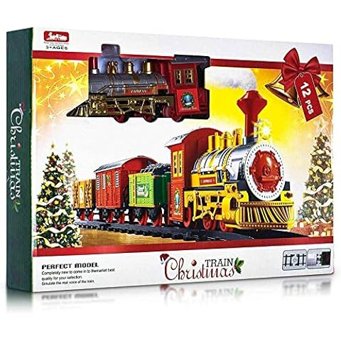 Unibos Christmas Tree Train Set with Lights and Sounds Cover