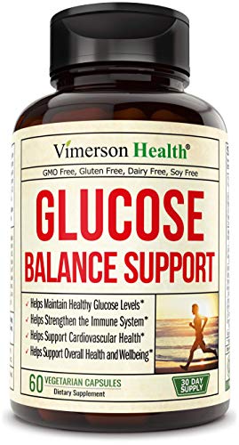 Glucose Balance Support for Healthy Blood. Insulin, Cholesterol Control. Supports Immune & Heart Health. Manganese, Biotin, Cinnamon, Magnesium, Zinc, Cayenne. Natural Herbs, Vitamins and Minerals.