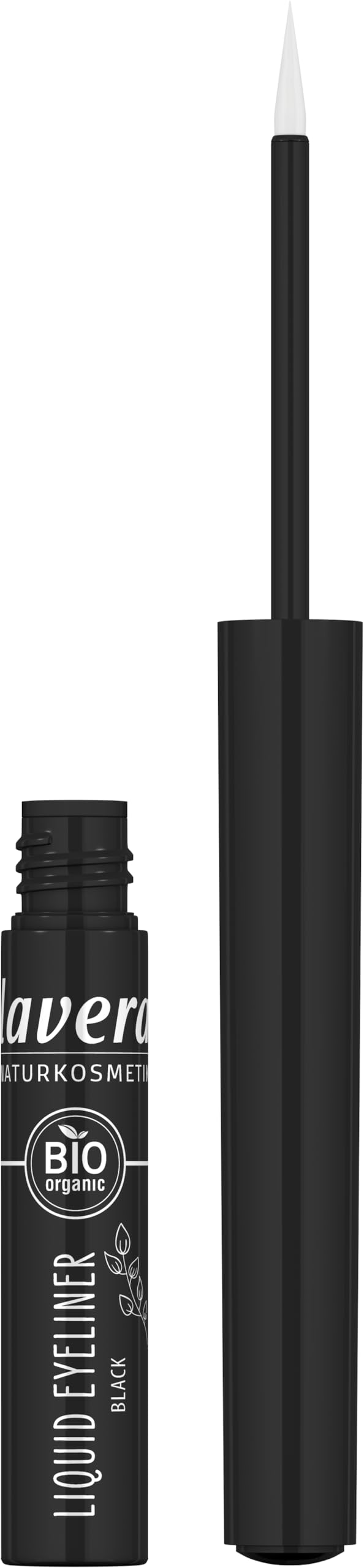 lavera Liquid Eyeliner -Black 01- long-lasting & smudge-proof, no crumbs or smudges, precise felt applicator - Image 4