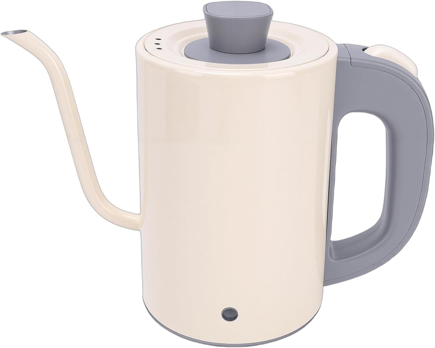 Vikye Electric Gooseneck Kettle, 600W 800ml Stainless Steel Pour Over Coffee Kettle with Precise Temperature Control and Rapid Heating, for Tea and Drip Coffee (US Plug)