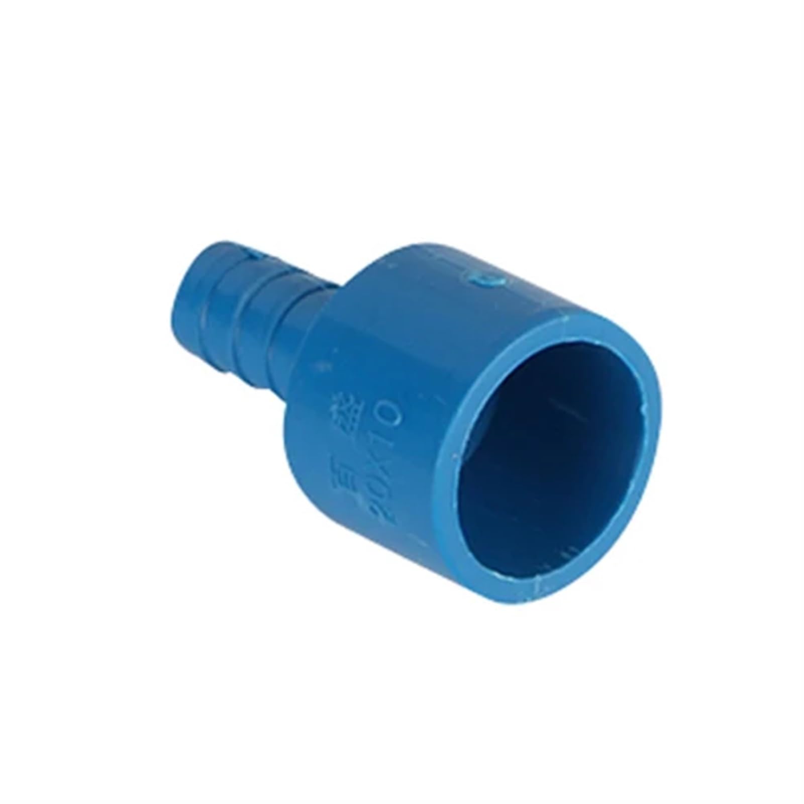Nheswa Blue Plumbing Fitting,2 Pcs Barbed Pvc Straight Reducing Connector 20Mm To 8-18Mm Multicolor For Aquarium(,20Mm To 18Mm)