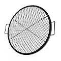 Stanbroil Heavy Duty X-Marks Fire Pit Cooking Grill Grates with Support X Wire - Outdoor Round BBQ Campfire Grill Grid - Camping Cookware, 30 Inch
