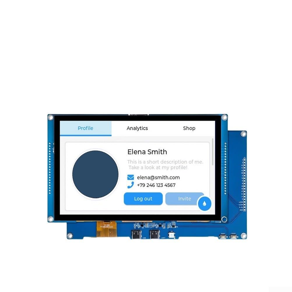 ESP32-S3 Écran tactile HMI haute résolution et WiFi avec interfaces riches LVGL