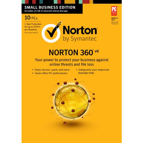 Image of Norton 360 6.0 Small Business Edition - 10 Users [Old Version]