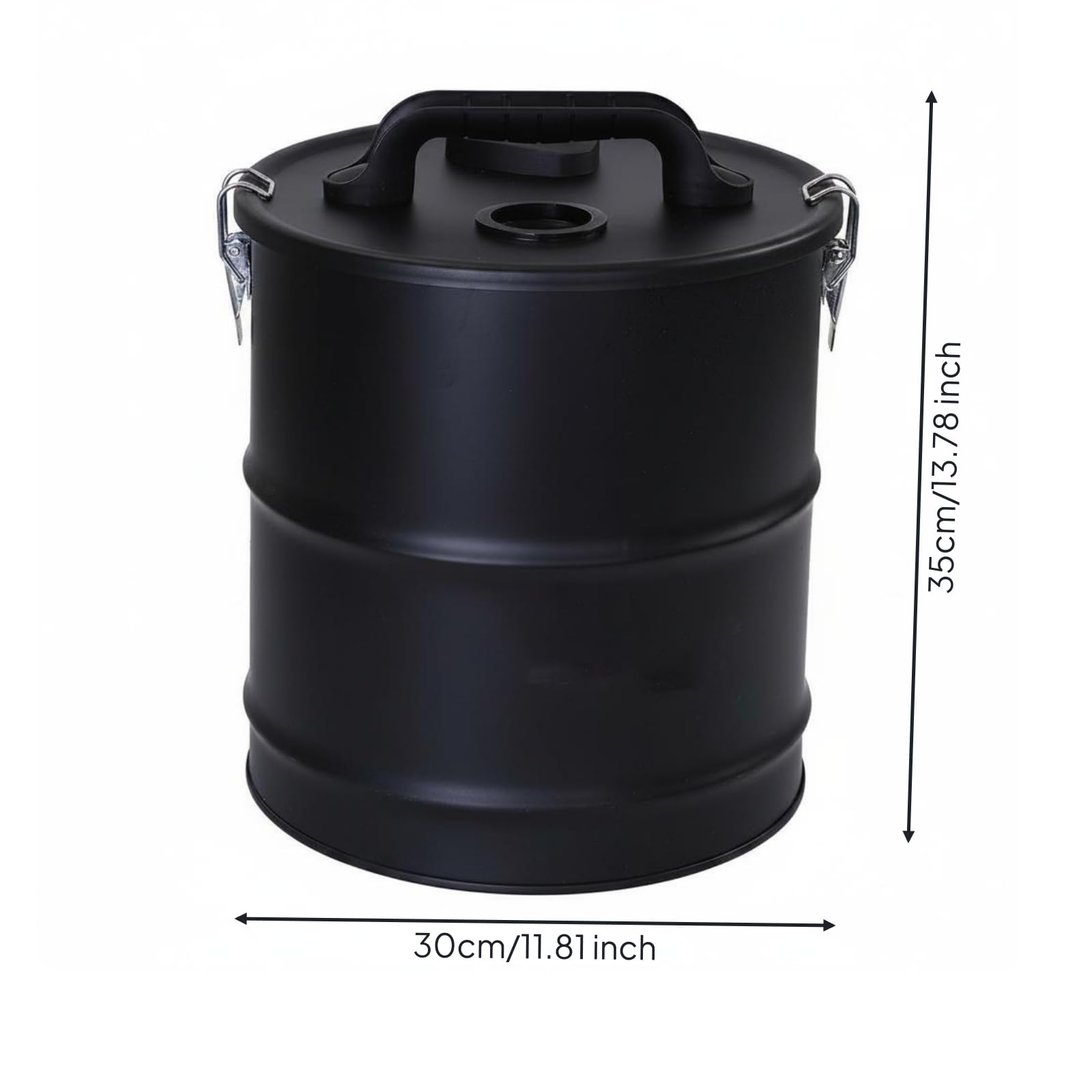 predolo Cubeta Recogecenizas Uso Exterior Kit de Recogida de Polvo para Chimenea