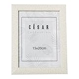 Lot de 12 cadres photos DRW Set de 12 cadres photo de 15 x 20 cm de PS assortis avec écran et arrière MDF en blanc, 20 x 15 x 1,5 cm