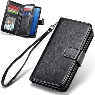 Galaxy S9 Case, S9 Wallet Case, XRPow [2 in 1] Magnetic Detachable Wallet