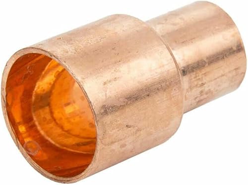 MaxLLTo Reductor de cobre de repuesto de 1 1/4 pulgadas x 1 pulgada para fontanería Thrifco 5436163