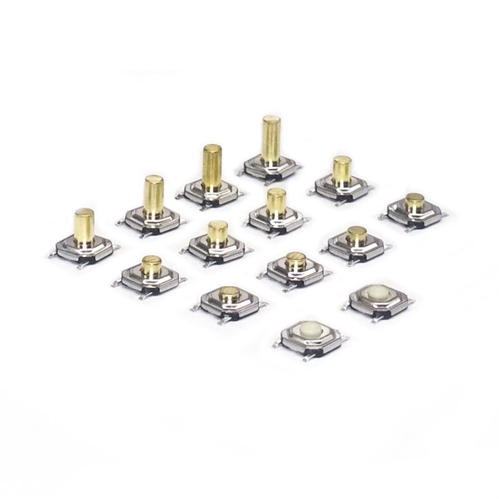 Interrupteur Tactile 5.2 4 Broches Micro Bouton Poussoir SMT Métal 12V Haute 1.5-6