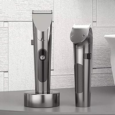 Men's Professional Cordless Electric Clippers, Rotating Motors