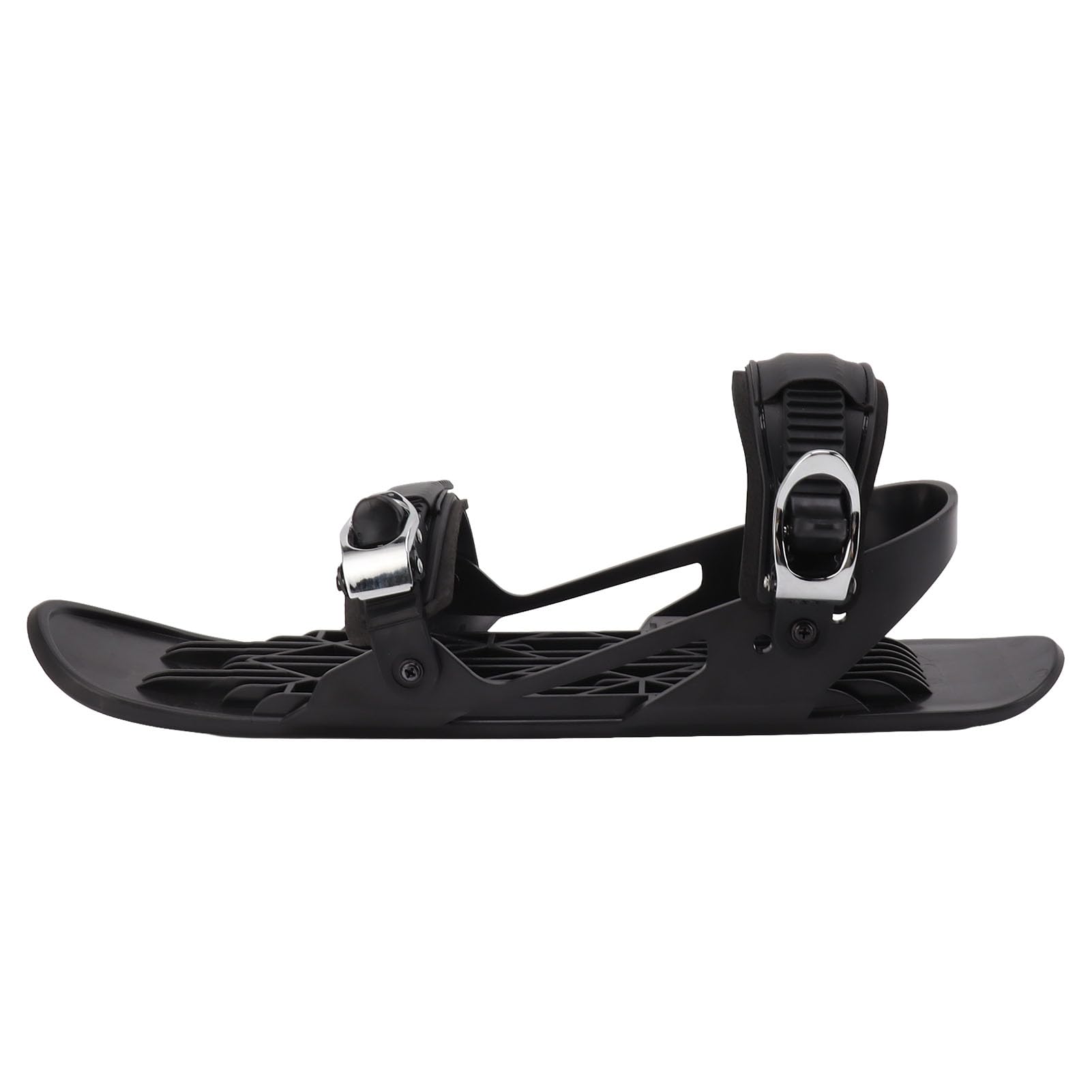 VGEBY Mini-Ski, verstellbare Aluminiumlegierung, kurze Skier für Snowboarden mit bidirektionalem Gleiten und Rückwärtsschieben, freie Größe für US 6-13 EU35-47