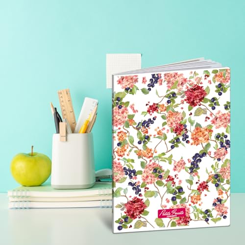 Blasetti CF10 PETITS FRUITS 80GR 4M cahier grand format avec couverture rigide - 6