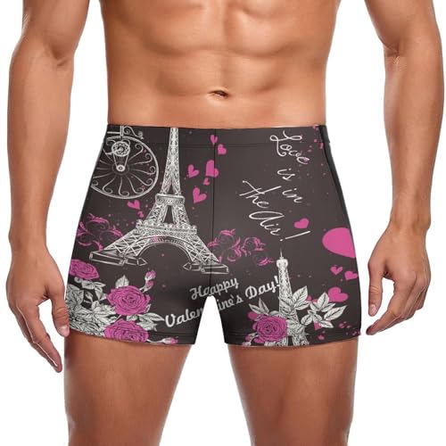 Short de bain boxer homme pour la plage et les séances de piscine