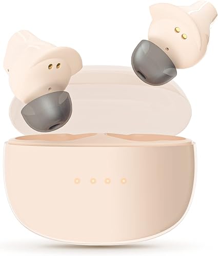 Miniatura 1 de Mini auriculares inalámbricos Bluetooth 5.3 en el oído ligeros cómodos auriculares Smart Touch Volume +-, IPX4 Auriculares impermeables Auriculares