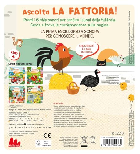 La Fattoria. Il Mio Piccolo Almanacco Sonoro. Ediz. A Colori - 2