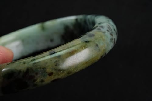 Miniatura 6 de Forest Imperial 60mm Certified Genuine Burma Jadeite Jade Bangle Bracelet