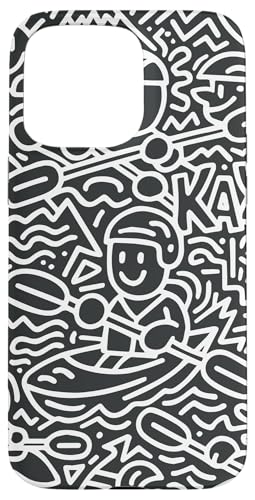 Kayak Canoes-Boat Kayaking, JbN tBbVO JbN V[JbN ނ JbN X}zP[X iPhone 15 Pro Max p