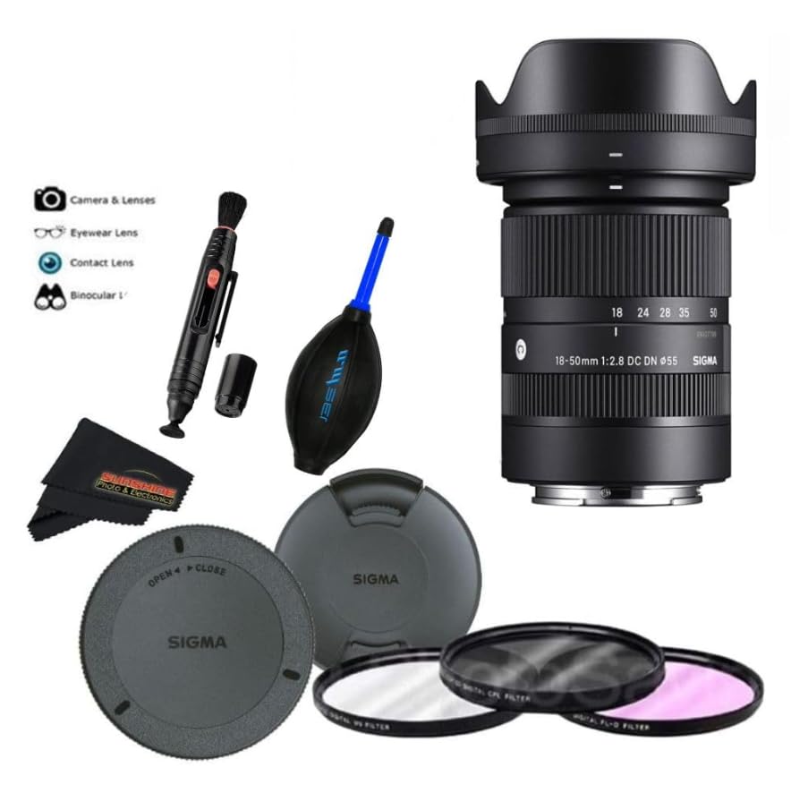 Amazon.com : Sigma 18-50mm f2.8 DC DN Contemporary Lens for Sony E