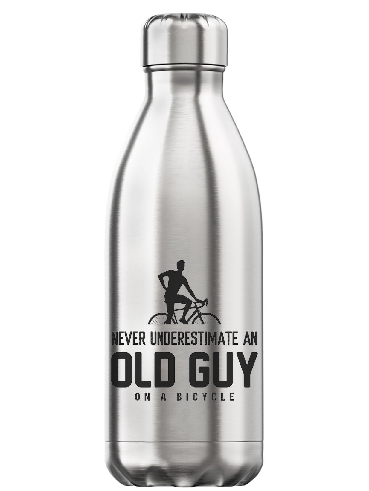 Botella térmica de 350 ml sin BPA de acero inoxidable: agua fría en tu bici