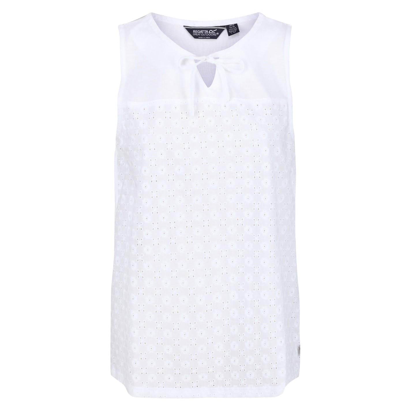 Regatta Women's White Janessa Regular Fit T-Shirt in Size 16, Sports Direct