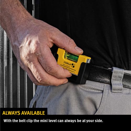Image of STABILA Pocket Level PRO Magnetic, Cat. Number 11901