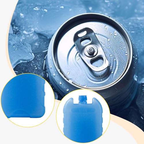 6X Ice Boxes Cooling Ice Packs Lightweight Sturdy Reusable Freezer Blocks3