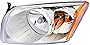 Gold Shrine For Dodge Caliber Headlight Lamp 2007 2008 2009 2010 2011 2012 Halogen Driver Left Side