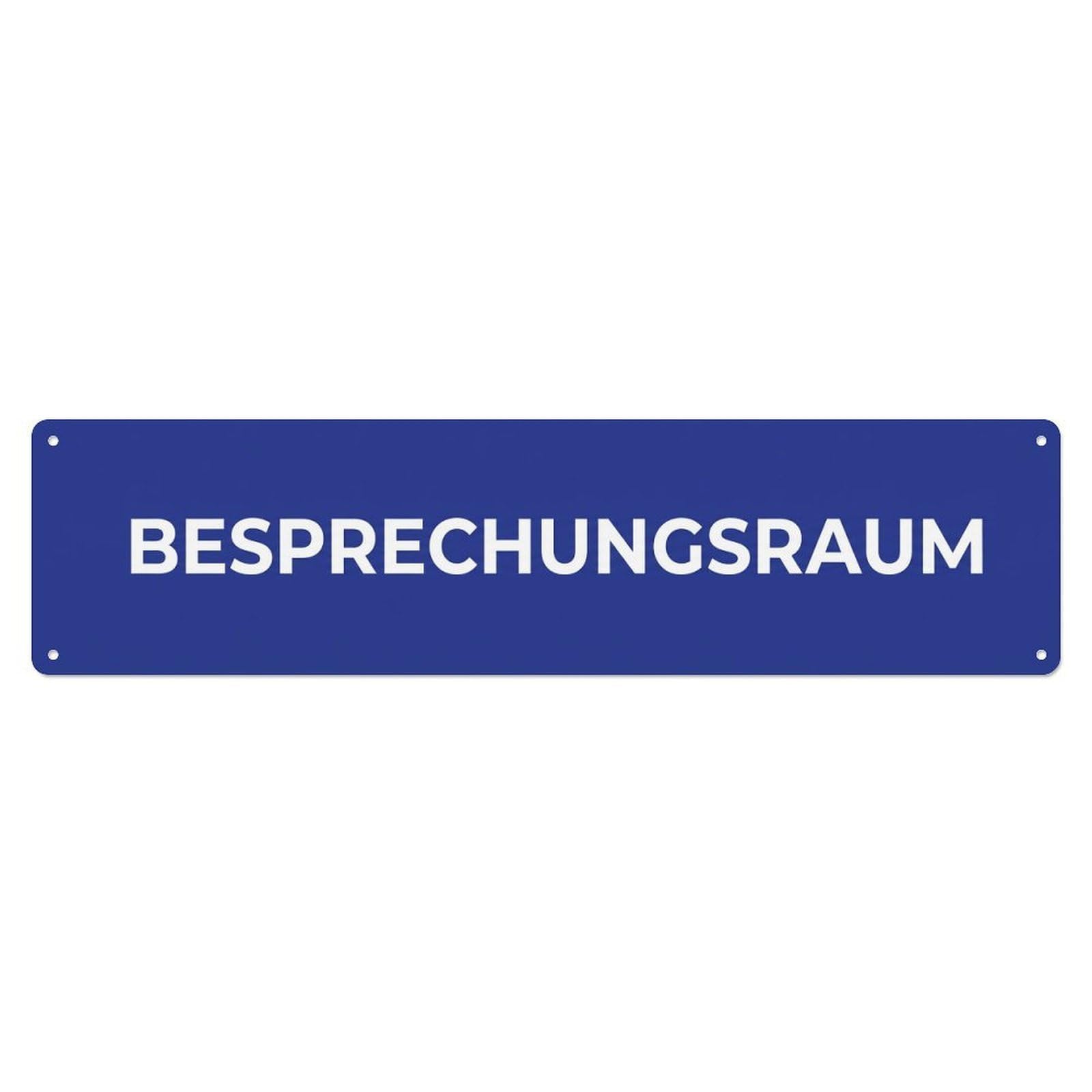 Besprechungsraum Meeting Room Conference Metal Tin Sign