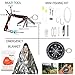 Survival Kit Emergency Supplies -67 Pcs, 14-in-1 Survival Gear: First Aid, Compass, Flashlight, Bracelet, plier, Saw & More for Outdoor Camping, Hiking & Survival. Gift for Men Boyfriends Boys Dads