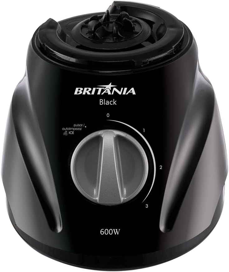 Liquidificador Britânia 3 Velocidades Função Pulsar 2,1 Litros 600W 110V