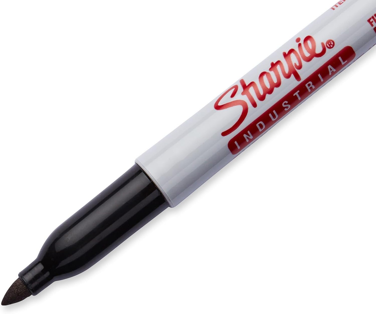 Sharpie 13763PP Industrial Fine tip Permanent Markers, Black, Quick-drying, Fade and Water-resistant, Supports up to 500 Degrees F, 2 Blister Packs of 3 Markers, 6 Markers Total image 4