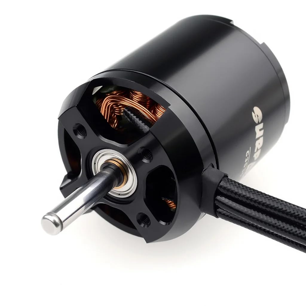 C4260 600KV Outrunner Moteur sans balais Micro Moteur Diamètre de l'arbre 5 mm avec kit de vis pour drone RC avion RC à aile fixe RC