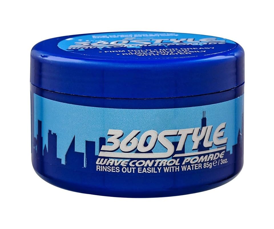 S Curl Style Wave Control Pomade-2pk