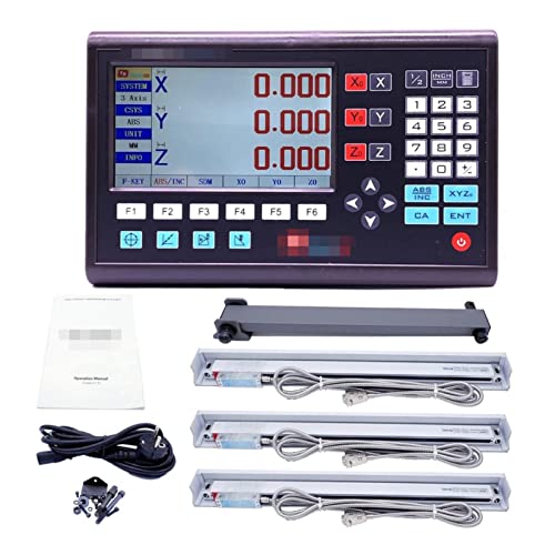LIAMOS Set Completo 3 Ejes LCD Digital con 3 Escalas Lineales 0-1000mm miniatura 2