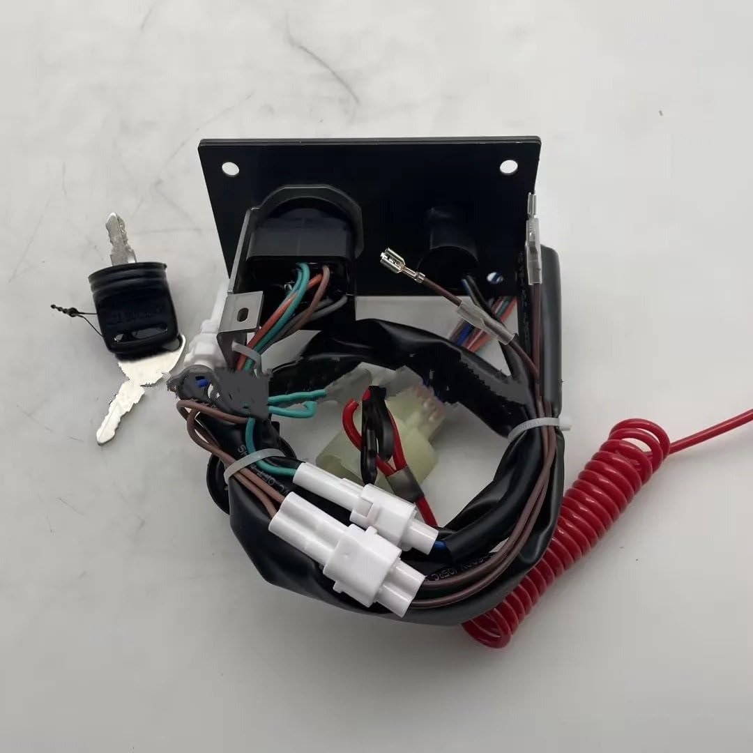 Blokada stacyjki Pasuje do pojedynczego silnika zaburtowego Suzuki 37100-96J24 37100-96J27 Panel przełącznika kluczyka zapłonu Stacyjka samochodowa