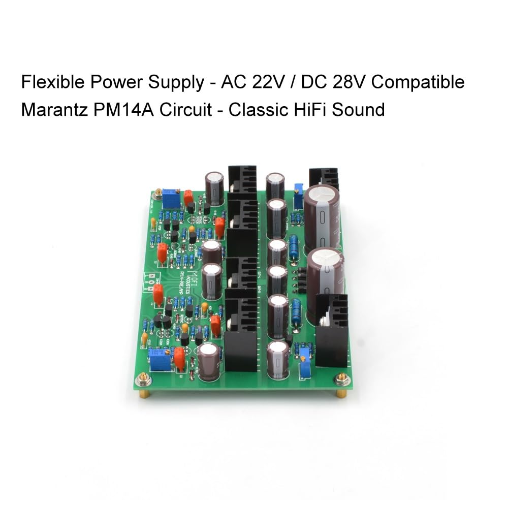 Refer-Marantz PM14A Fully Discrete True DC Pre-Amplifier Finished Board - DIY HiFi Audio Preamp