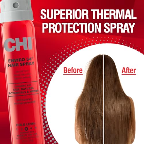 CHI Enviro 54 Hairspray, Natural Hold, Lightweight Spray, 2.6 Oz - image 2