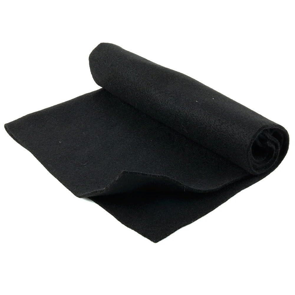 39.3×39.9 Inch Black High Temp Carbon Fiber Protective Sheet Torch Shield Pack Graphite Felt Welding Protective Blanket - Ideal for Welding, Thermal Insulation, and Heat Protection