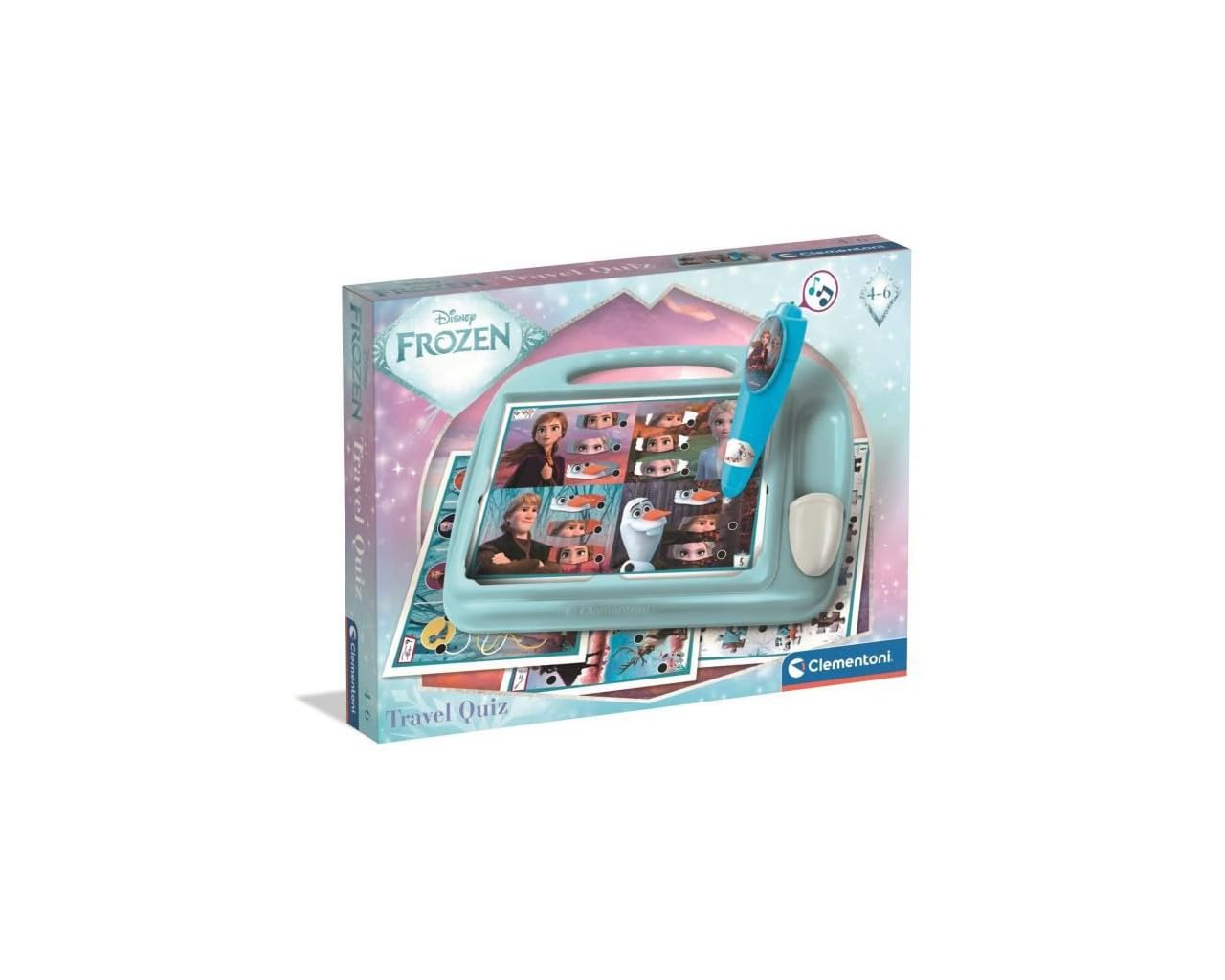 Clementoni Disney Frozen - Travel Quizz - 16674