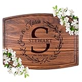 Personalized Cutting Board &ndash; Custom Cutting Board Wood Engraved Charcuterie Board, Unique Gift for...