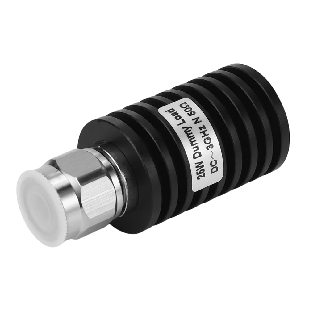 Lot de 5 connecteurs coaxiaux RF 25 W N - 50 ohms DC-3 GHz - Chargement de fiche factice