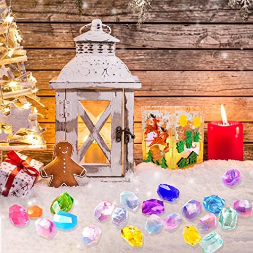 Rolin Roly 2PCS Gemstone Resin Moulds Irregular Silicone Mold Jewelry Casting Mold Multi-Facet Crystal Epoxy Mould Geometric Jewelry Mould DIY Craft Decoration Home Handmade