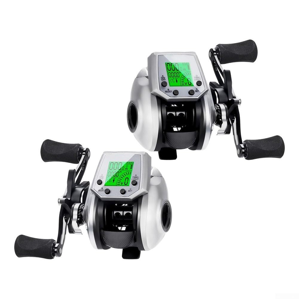 Moulinet numérique de coulée 7.2:1 - Charge USB - Bateau de mer