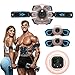 3pcs/set EMS Abdomen Muscle Trainer Stimulator Vibration Fitness MassagerPortable Muscle Trainer, Abdominal Toning Belt Ultimate Abs Stimulator para Hombres Mujeres